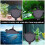 4pcs Air Stone Aquarium Oxygen Sucker Bubble Diffuser 9