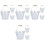 12 Pcs Iron Bucket with Wood Handle Charcoal Organizer 5