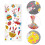 200Pcs Multi-Color Plastic Candy Wrapping Pouches with Bunny Design 2