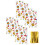 200Pcs Multi-Color Plastic Candy Wrapping Pouches with Bunny Design 3