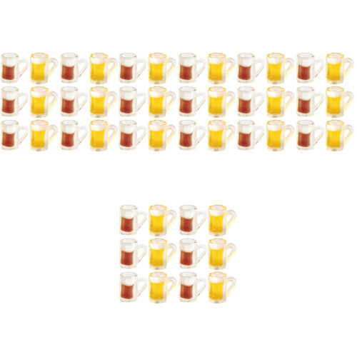 80 Pcs Mini Beer Mugs Decorative Models House Photo Props 2