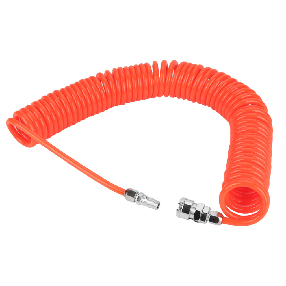 8Mm*5Mm Flexible Pu Recoil Air Hose With Joints Red