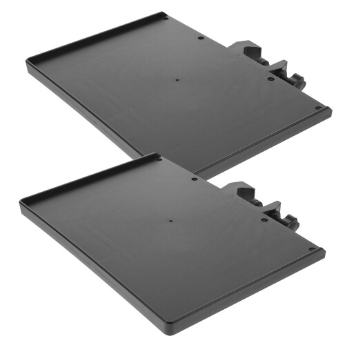 4 Pcs Sound Live Broadcast Mic Abs Rack Stand Tray Holder