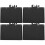 4 Pcs Sound Live Broadcast Mic Abs Rack Stand Tray Holder 2