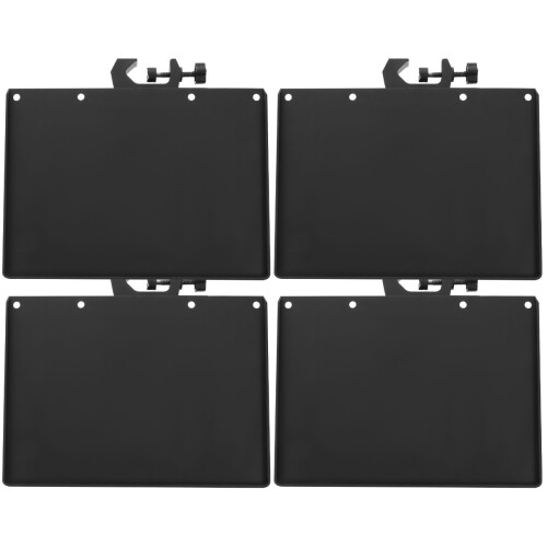 4 Pcs Sound Live Broadcast Mic Abs Rack Stand Tray Holder 1