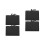 4 Pcs Sound Live Broadcast Mic Abs Rack Stand Tray Holder 4