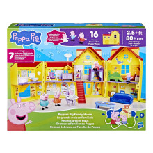 Peppa Pig La grande maison familiale, coffret avec Evie pour filles et garçons, dès 3 ans