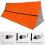 Portable PE Notfallzelt Schlafsack 2,4x1,5x0,9 m Orange 5