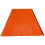 Portable PE Notfallzelt Schlafsack 2,4x1,5x0,9 m Orange 10