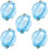 Fishing Accessory Set - 5 Adjustable Round Bubble Floats with Enhanced Buoyancy for Improved Casting Performance 2