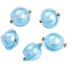 Fishing Accessory Set - 5 Adjustable Round Bubble Floats with Enhanced Buoyancy for Improved Casting Performance