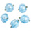 Fishing Accessory Set - 5 Adjustable Round Bubble Floats with Enhanced Buoyancy for Improved Casting Performance 1