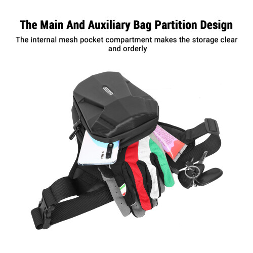 Motorcycle Leg Side Bag Waterproof Outdoor for 2