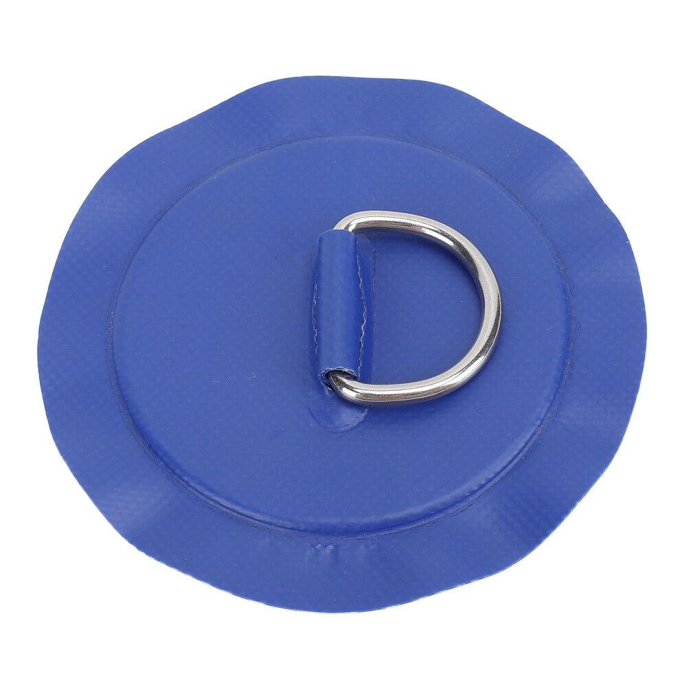 Durable Pvc D Ring Patch For Inflatable Boat Kayak 15Cm Sky Blue 3001346822797