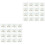 2 Sets 100pcs Greeting Decoration 3