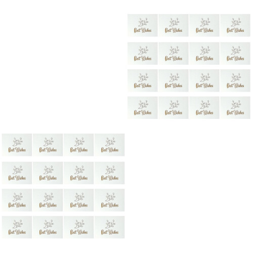 2 Sets 100pcs Greeting Decoration 2