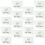 2 Sets 100pcs Greeting Decoration 8