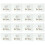2 Sets 100pcs Greeting Decoration 1