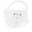 5pcs Heart-Shaped Ring Pillow with Handle 10