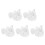 5pcs Heart-Shaped Ring Pillow with Handle 8