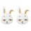 2pcs Easter Bunny Head Pinata Sugar Filled Party Toy 7