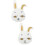 2pcs Easter Bunny Head Pinata Sugar Filled Party Toy 2