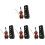 4 Sets Mini Violin Model Kit 25cm Dark Red 2
