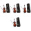 4 Sets Mini Violin Model Kit 25cm Dark Red 3