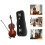 4 Sets Mini Violin Model Kit 25cm Dark Red 11