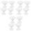 12 Pcs Wedding Flower Container Plastic Planter 3