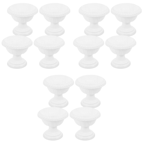 12 Pcs Wedding Flower Container Plastic Planter 2