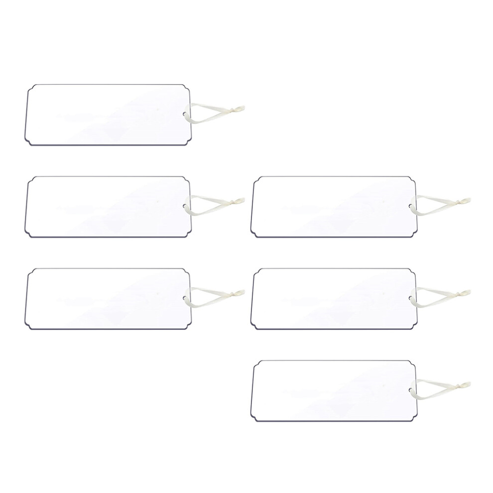 12 Pcs Transparent Acrylic Reserved Signs Wedding Seating Tags-image-OPC-PKCHKNQ-NEW
