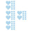 2000 Pcs Heart Shape Sponge Confetti for Wedding Party Decor 9