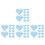 2000 Pcs Heart Shape Sponge Confetti for Wedding Party Decor 4