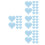 2000 Pcs Heart Shape Sponge Confetti for Wedding Party Decor 6