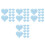 2000 Pcs Heart Shape Sponge Confetti for Wedding Party Decor 8