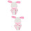 2pcs Knit Newborn Baby Rabbit Hat Pant Set 7