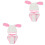2pcs Knit Newborn Baby Rabbit Hat Pant Set 3