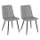 Joolihome 2 PCS Dining Chairs, Linen Breathable Cushion Seat 1