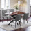 Joolihome 2 PCS Dining Chairs, Linen Breathable Cushion Seat 8