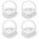 4pcs Heart-Shaped Ring Pillow with Handle 5