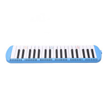 37-Key Melodica Wind Instrument for Adults – Blue, Beginner Friendly