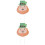 2pcs St. Patrick's Day Yard Sign Garden Stake (Dwarf) 5