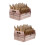 2 Sets Wedding Confetti Paper Cones with Tray 9