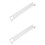 2 Pcs Plastic LED Fish Tank Clip Light Plug 40-50cm 5