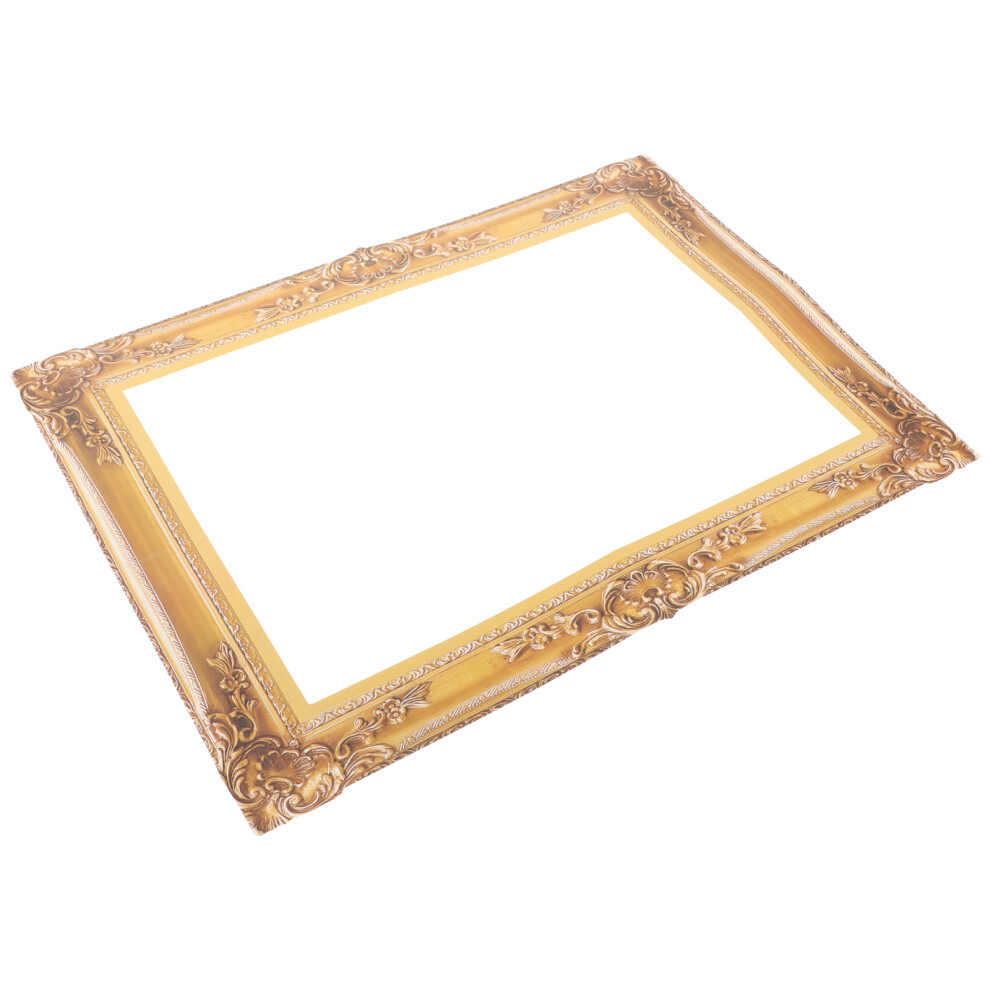 7Pcs Diy Paper Picture Frame Cutouts Antique Photo Booth Props Light 3183534740288