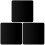 3pcs Reflective Black Acrylic Display Boards for Photography 2