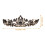 Crown Haarband Met Steentjes Voor Bruiloft 11