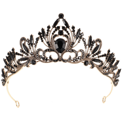 Crown Haarband Met Steentjes Voor Bruiloft