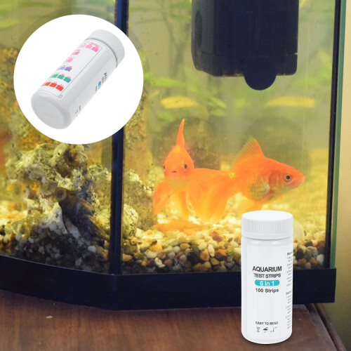1box 6in1 Aquarium Test Strips for Ph Hardness Alkalinity Chlorine 2